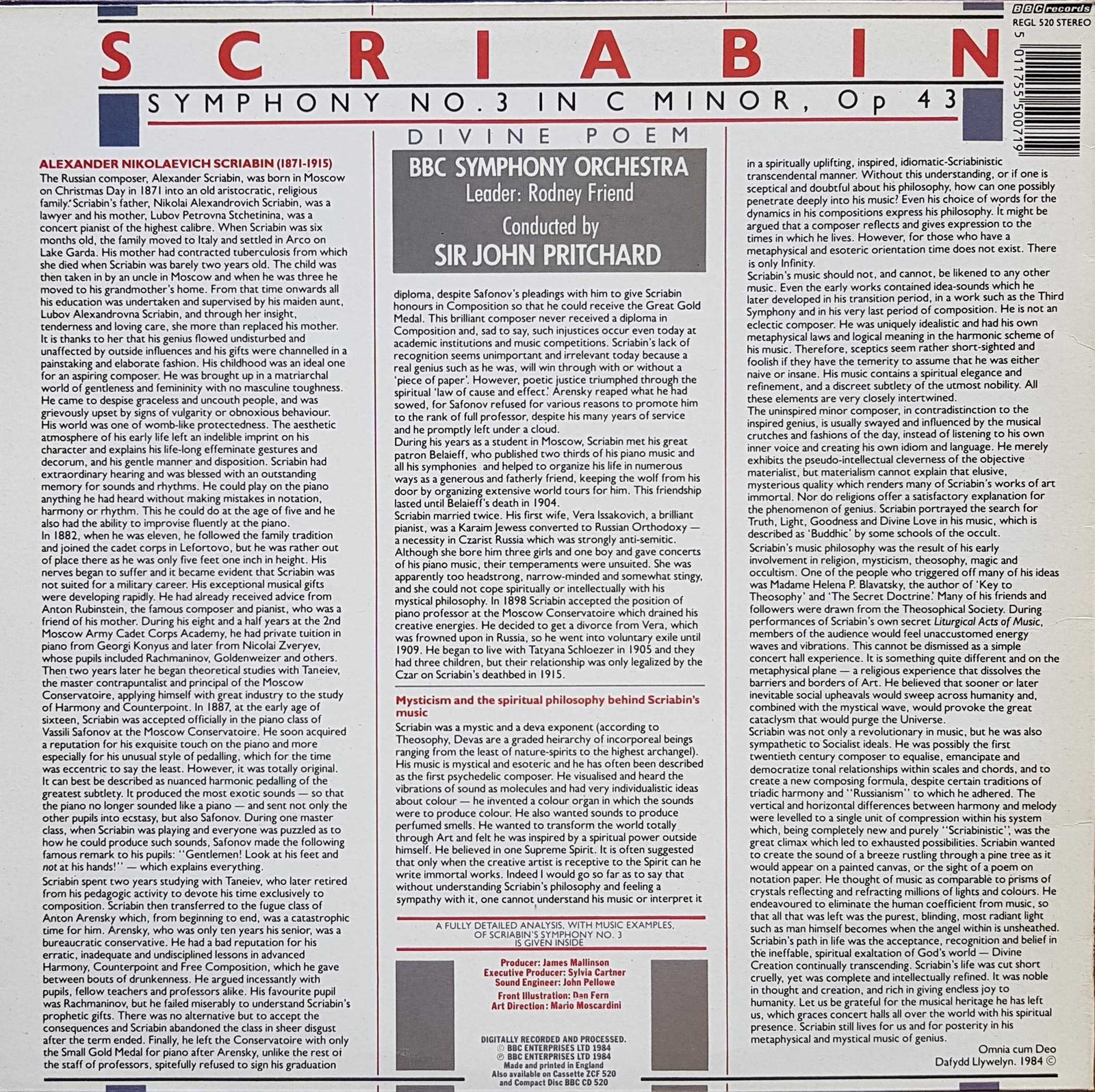 Back cover of REGL 520